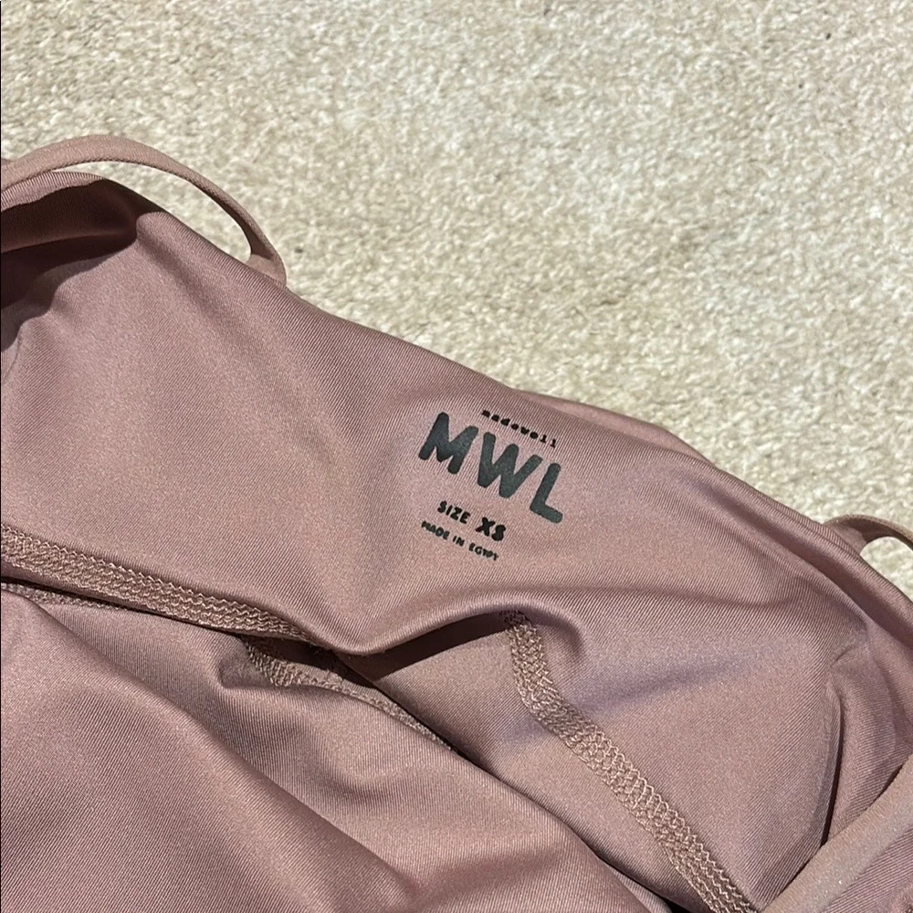 Madewell Mauve Athletic Dress - Picture 4 of 4